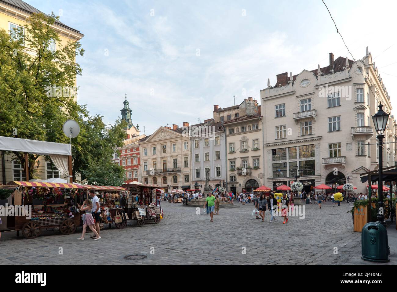 Centro, centro storico di Lviv in Ucraina Foto Stock