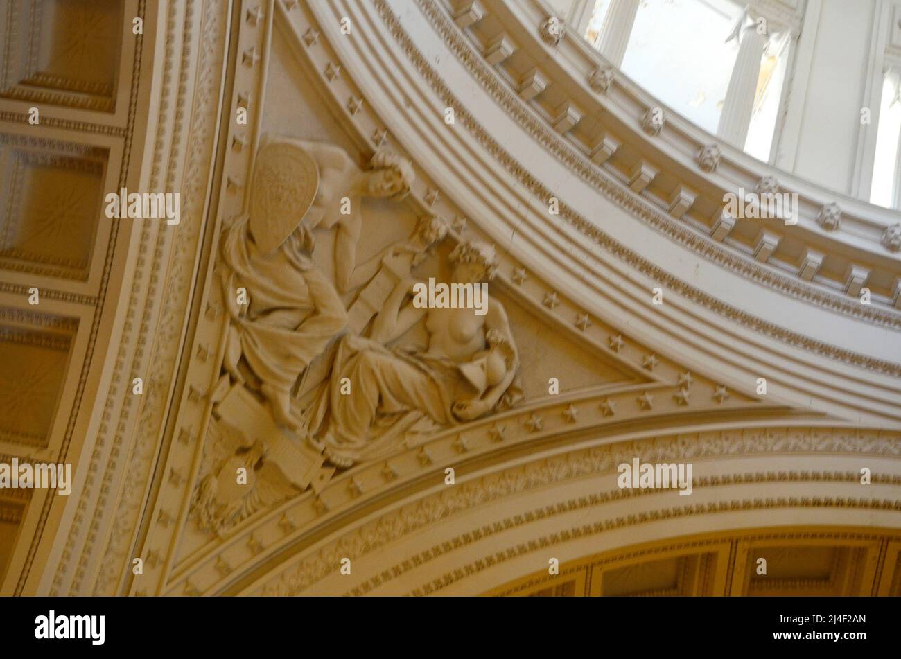 Tomba di Ulisse S. Grant e sua moglie, NYC Foto Stock