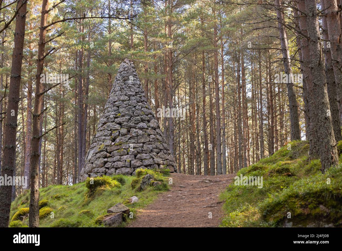 Albert's Pyramid, Highlands scozzesi Foto Stock