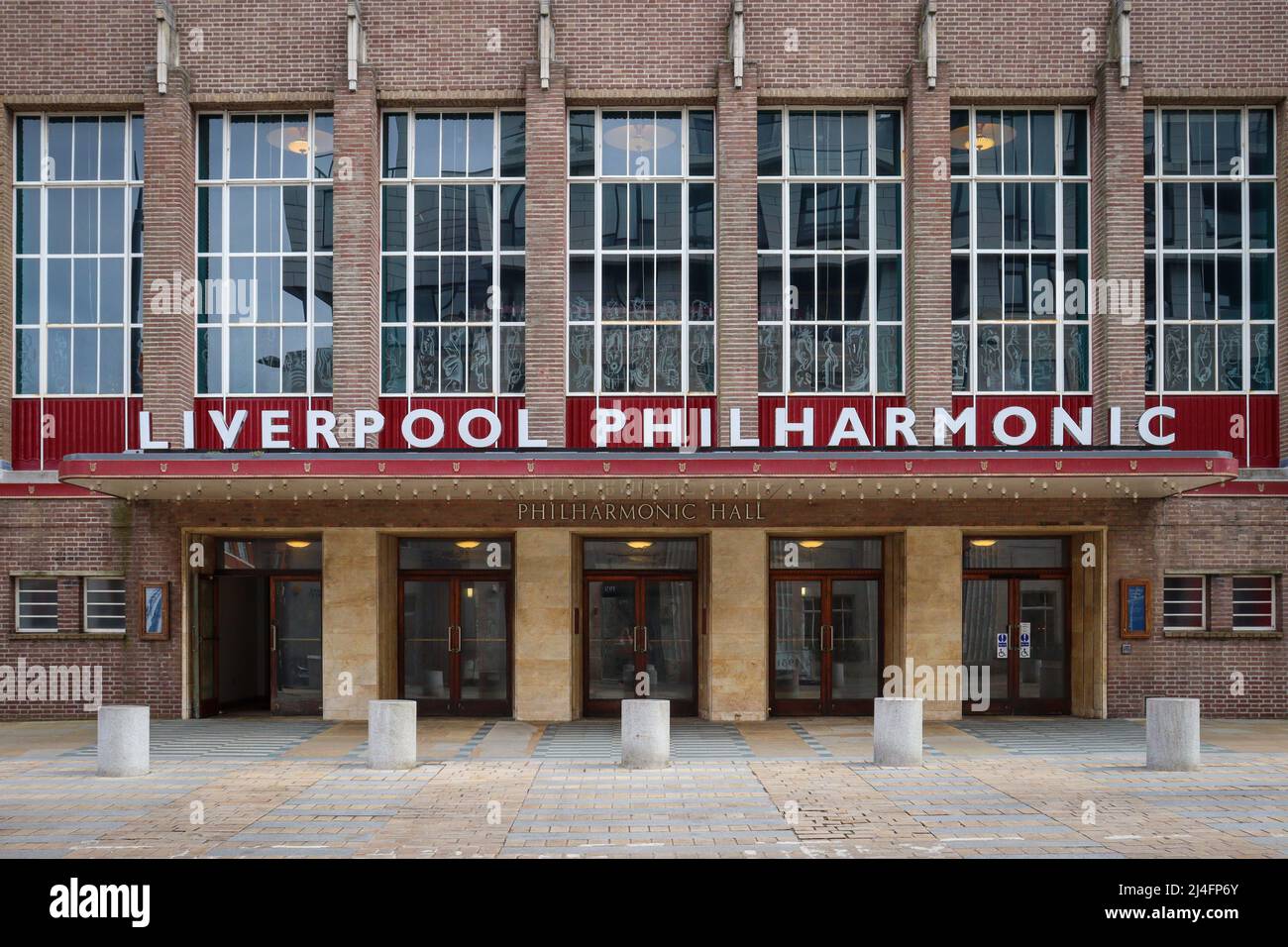 Royal Liverpool Philharmonic, Hope Street, Liverpool Foto Stock
