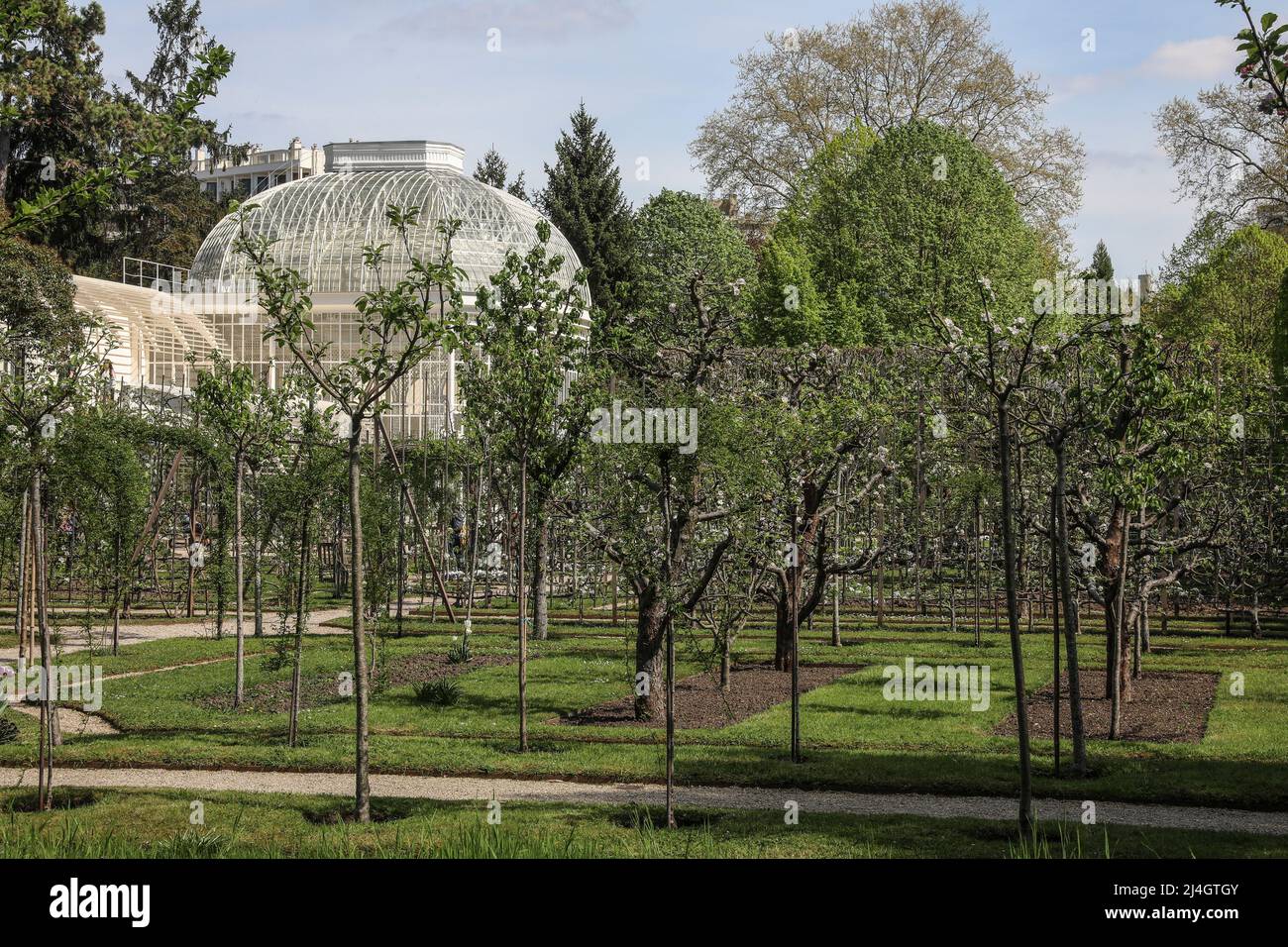 IL MUSEO E I GIARDINI ALBERT-KHAN RIAPRONO A BOULOGNE Foto Stock