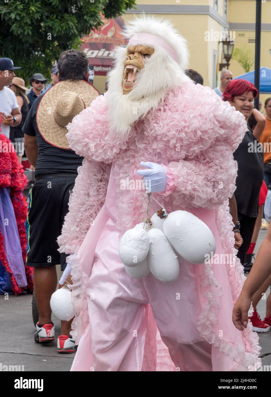 Sfilata Mardi Gras, Ponce, PR Foto Stock