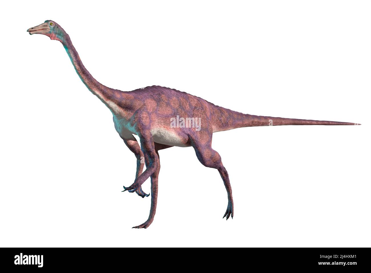 Opera del dinosauro Gallimus Foto Stock
