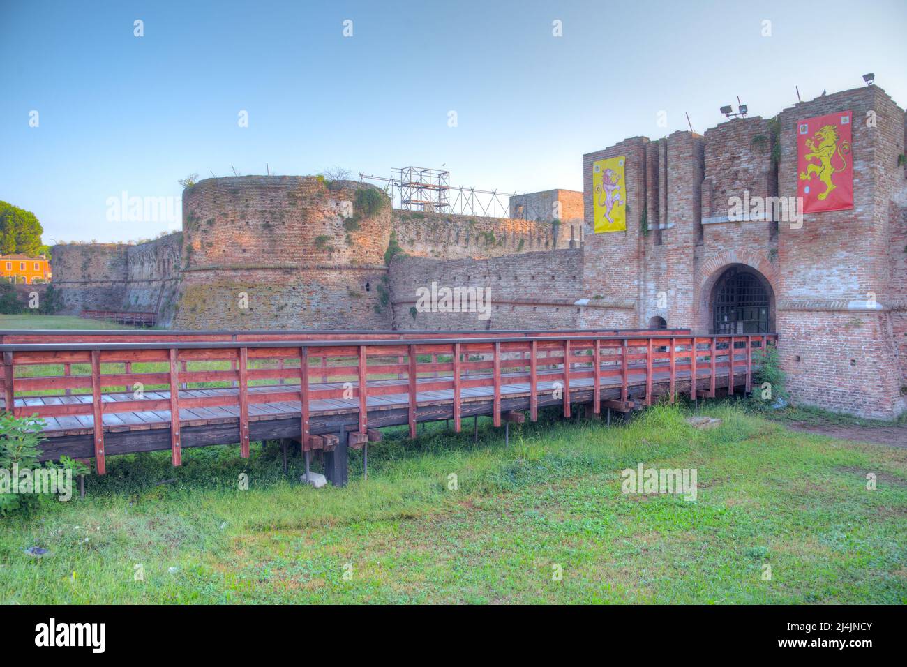 Castello di Ravenna. Foto Stock