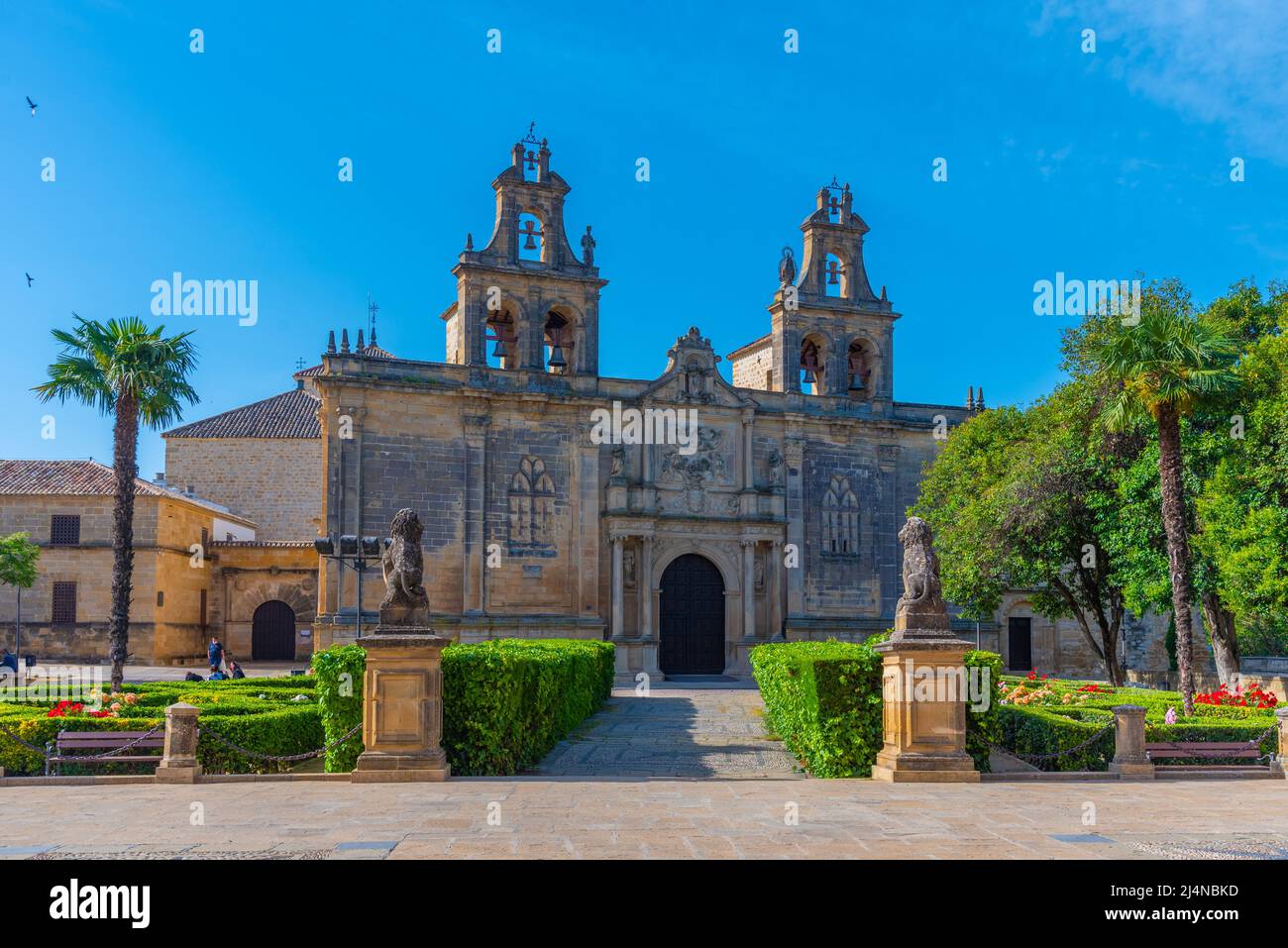 Basilica de Santa Maria de los Reales Alcazares a Ubeda, Spagna. Foto Stock