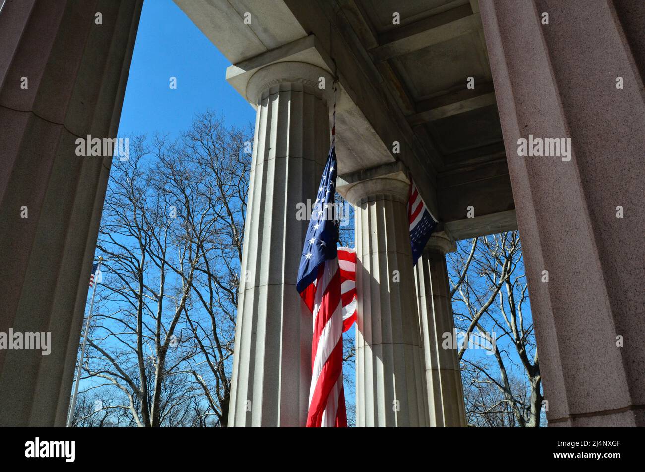 Tomba di Ulisse S. Grant e sua moglie, NYC Foto Stock