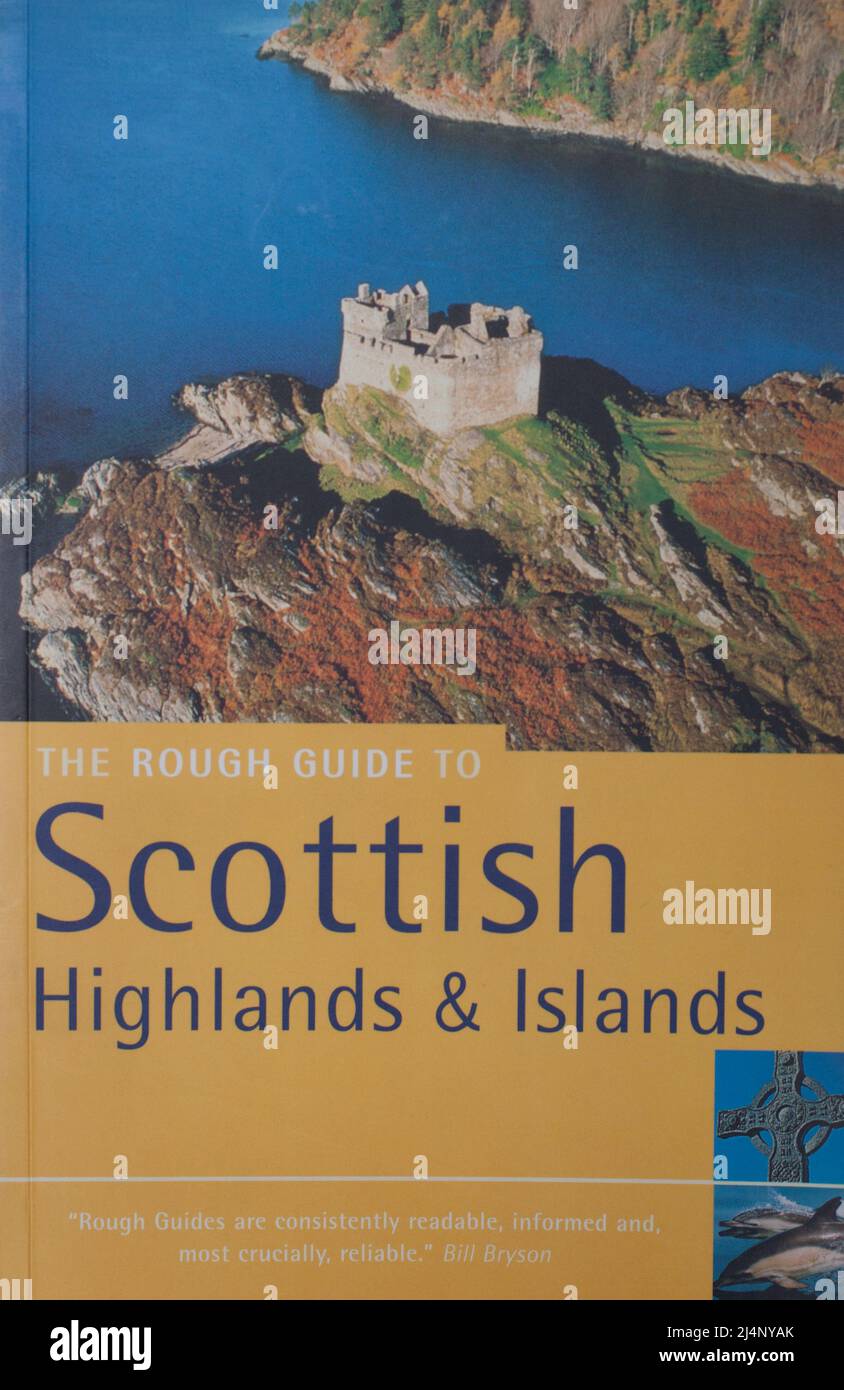 Il libro, la Rough Guida a, Highlands scozzesi e Isole Foto Stock
