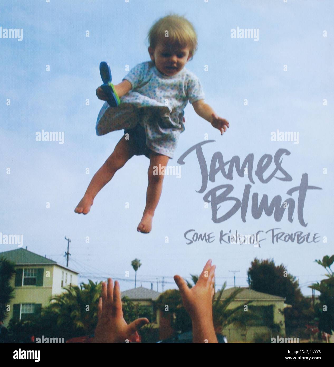 L'album del CD cover to some kind of Trouble di James Blunt Foto Stock