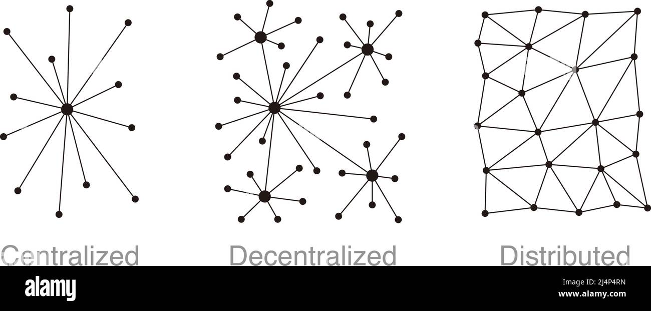 Sfondo digitale di Blockchain, illustrazione vettoriale Illustrazione Vettoriale