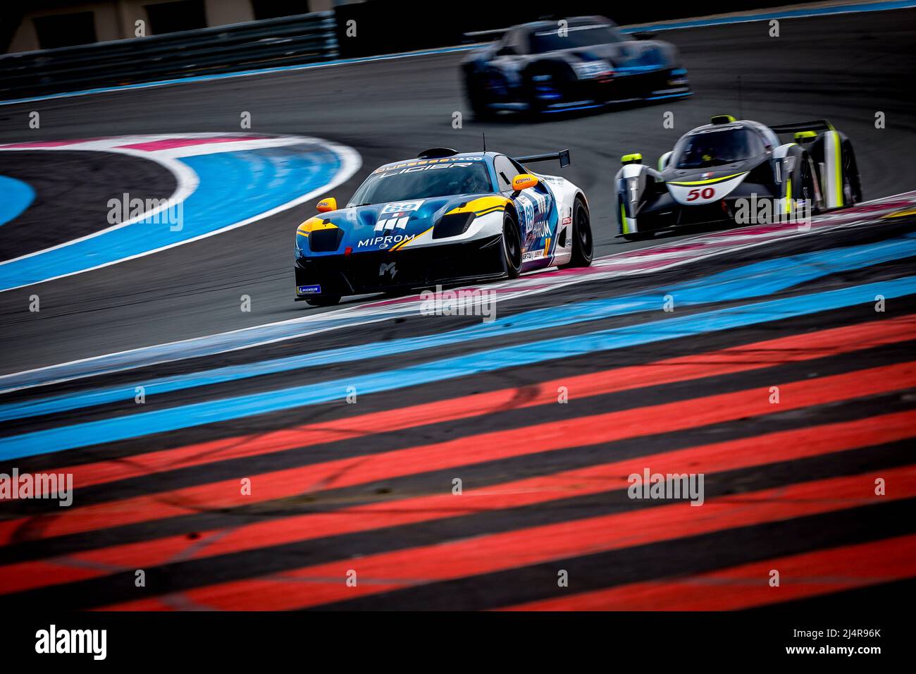 69 MILLARA Laurent (fra), M Racing, Ligier JS2 R, in azione durante la Ligier European Series 2022 sul circuito Paul Ricard, le Castellet, Francia dal 15 al 17 aprile - Photo Paulo Maria / DPPI Foto Stock