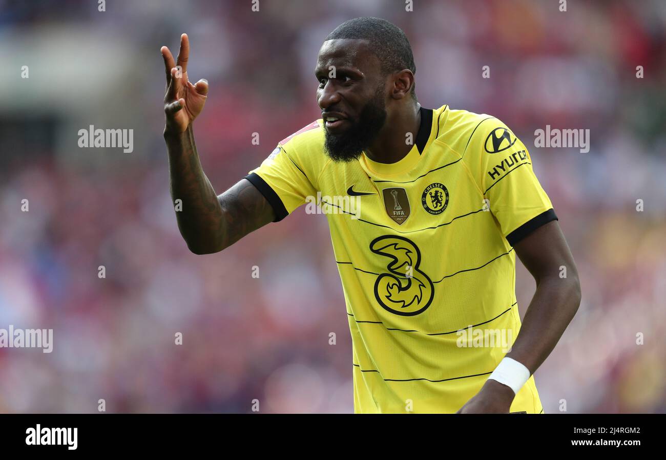 ANTONIO RUDIGER, CHELSEA V CRYSTAL PALACE, 2022 Foto Stock