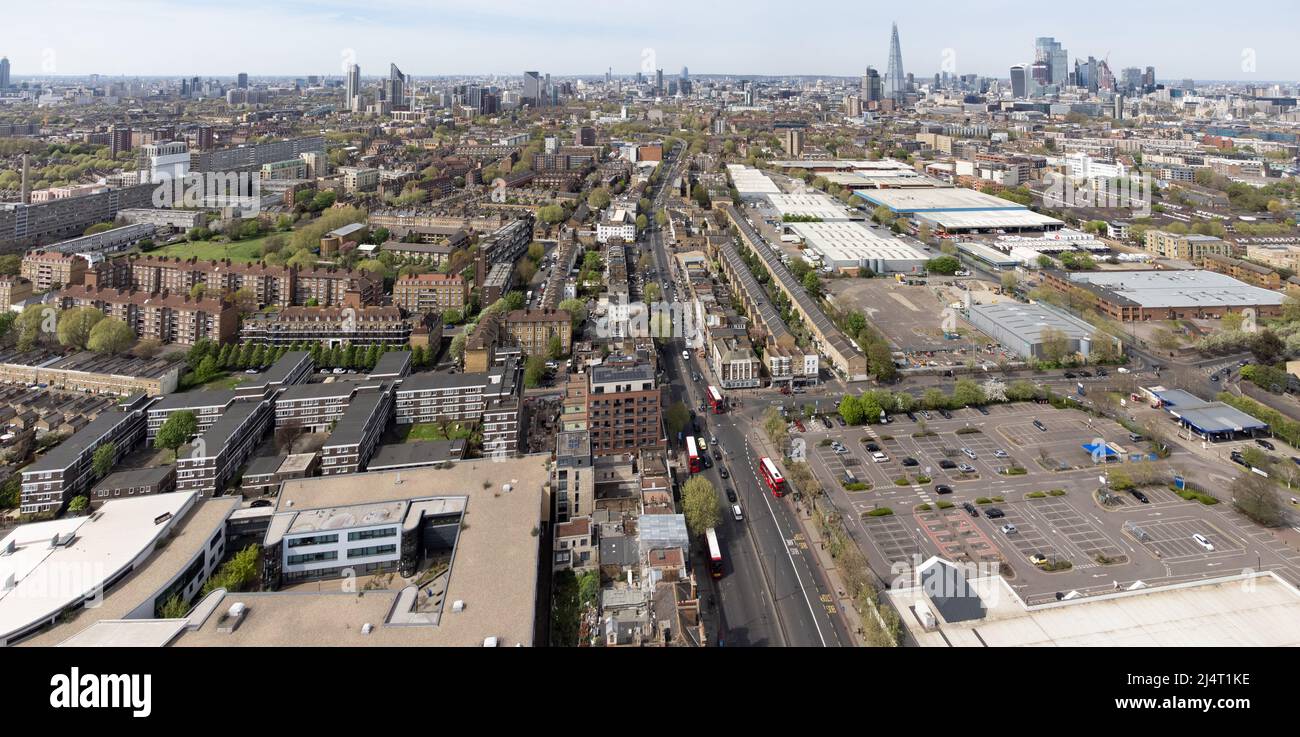 Old kent Road, southwark, Londra, inghilterra Foto Stock