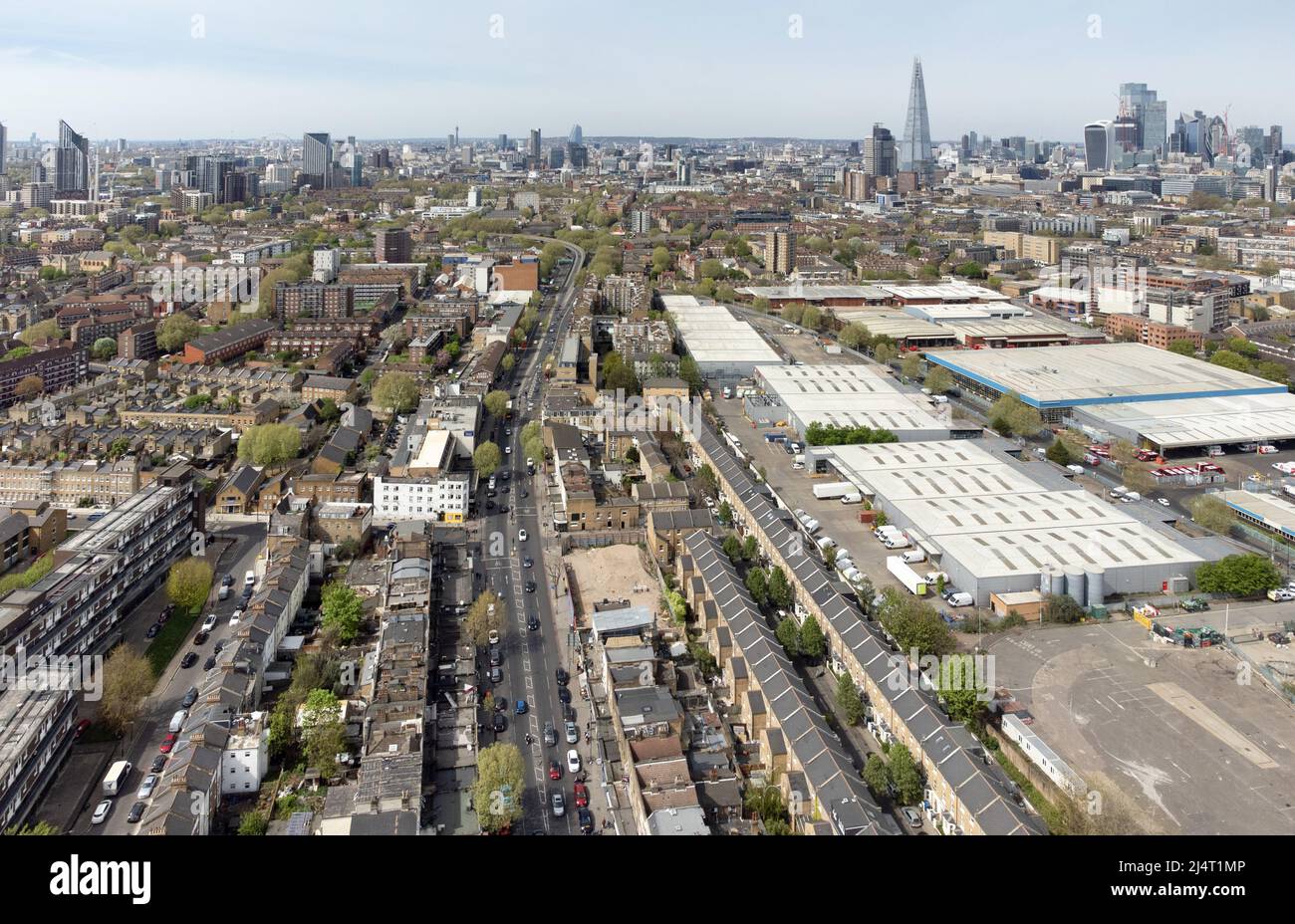 Old kent Road, southwark, Londra, inghilterra Foto Stock