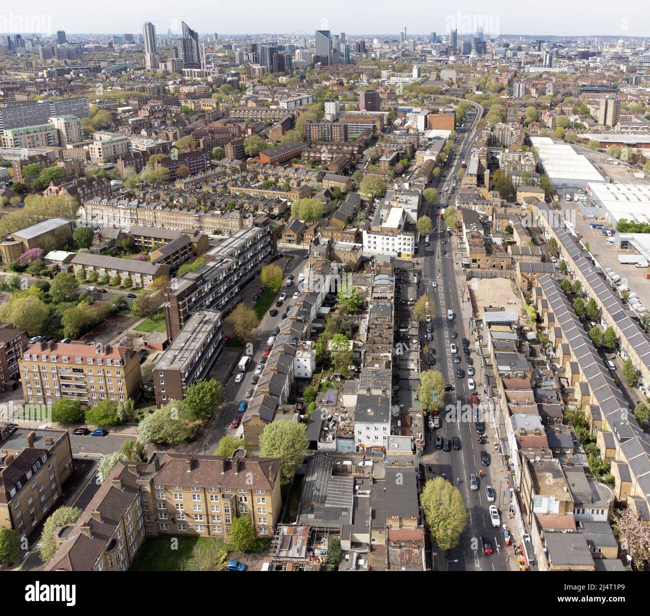 Old kent Road, southwark, Londra, inghilterra Foto Stock