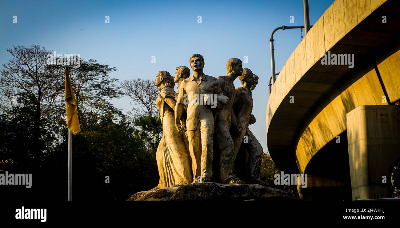 Statua monumentale Foto Stock
