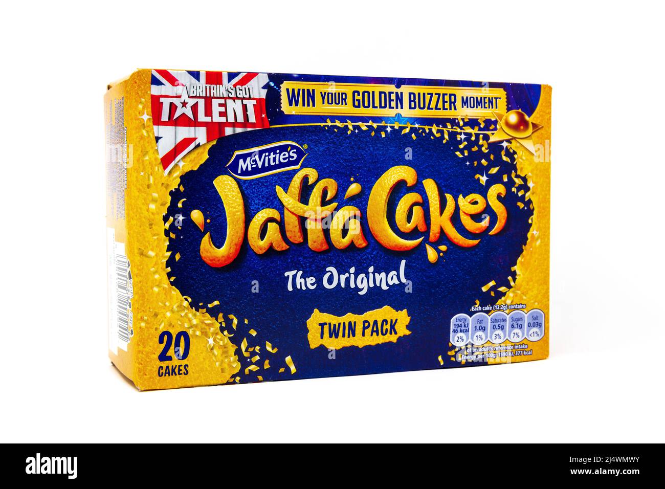 McVitie's Jaffa Cakes Twin Pack Foto Stock