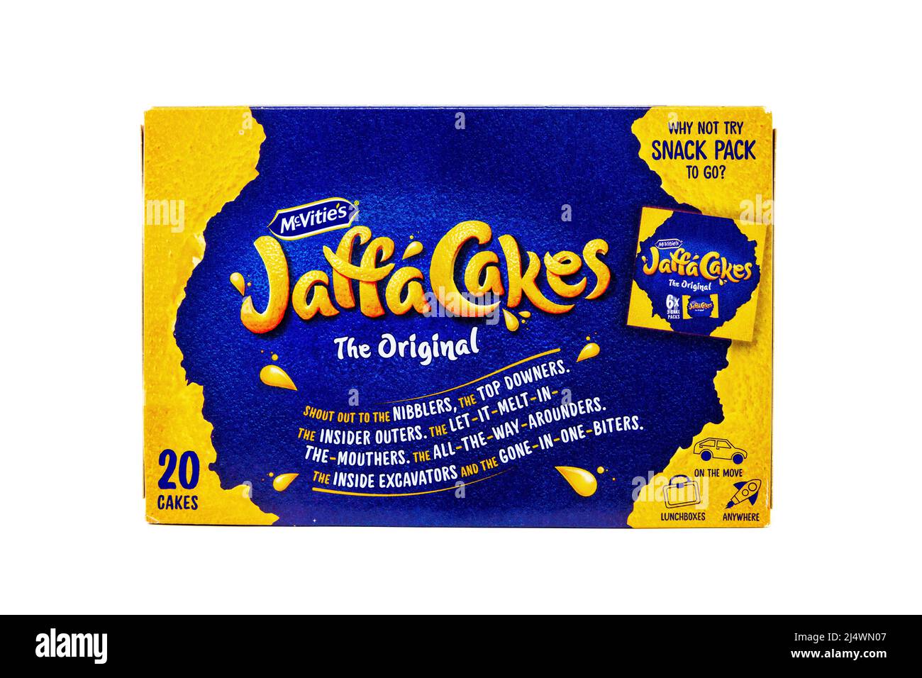 McVitie's Jaffa Cakes Twin Pack Foto Stock