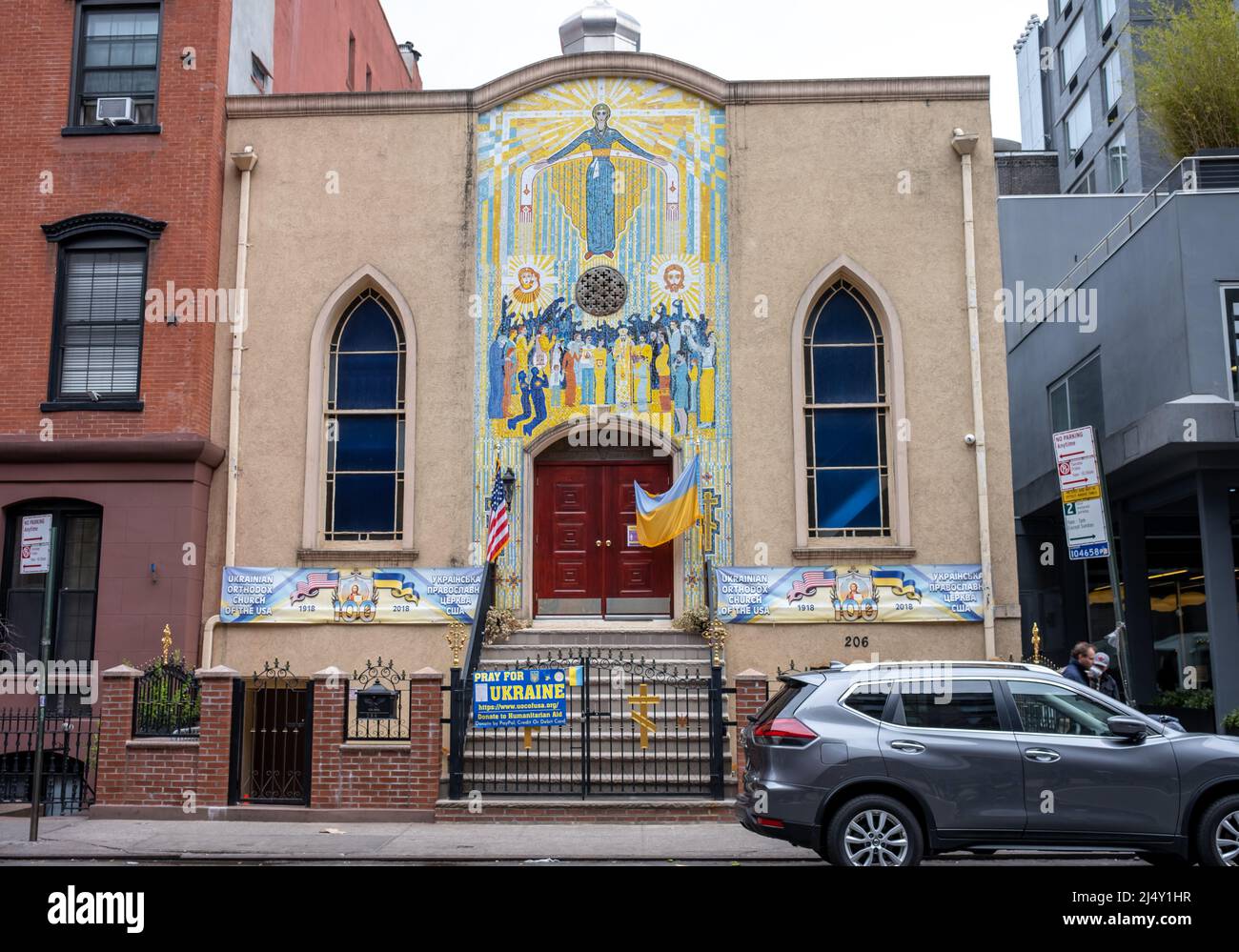 Chiesa Ortodossa Ucraina degli Stati Uniti a East Village Manhattan New York City Foto Stock