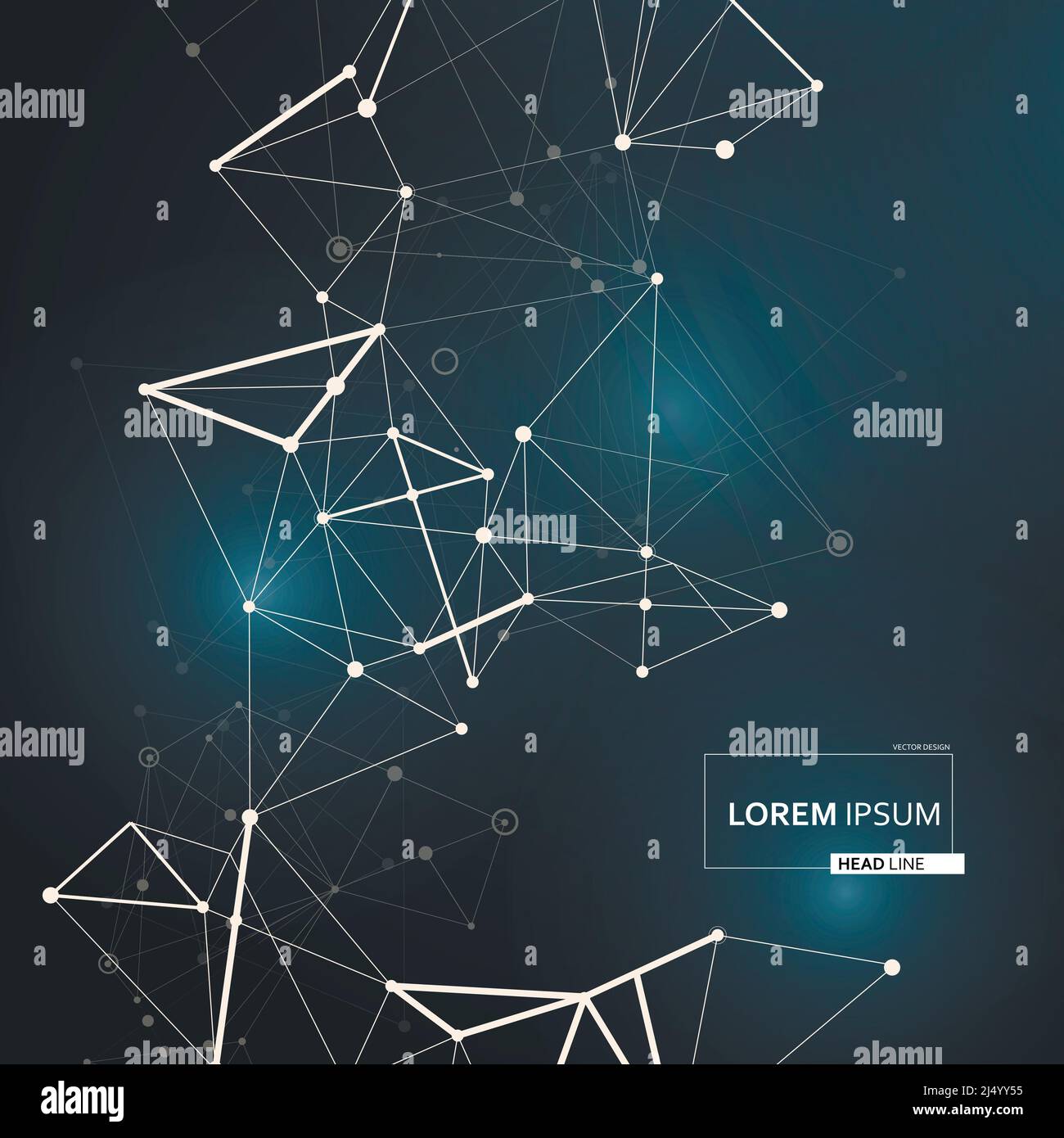 Collezione astratta. Tecnologia Internet. Elemento grafico di design. Design aziendale. Stampa decorativa. Simbolo, segno. Lo sfondo della tecnologia digitale Illustrazione Vettoriale