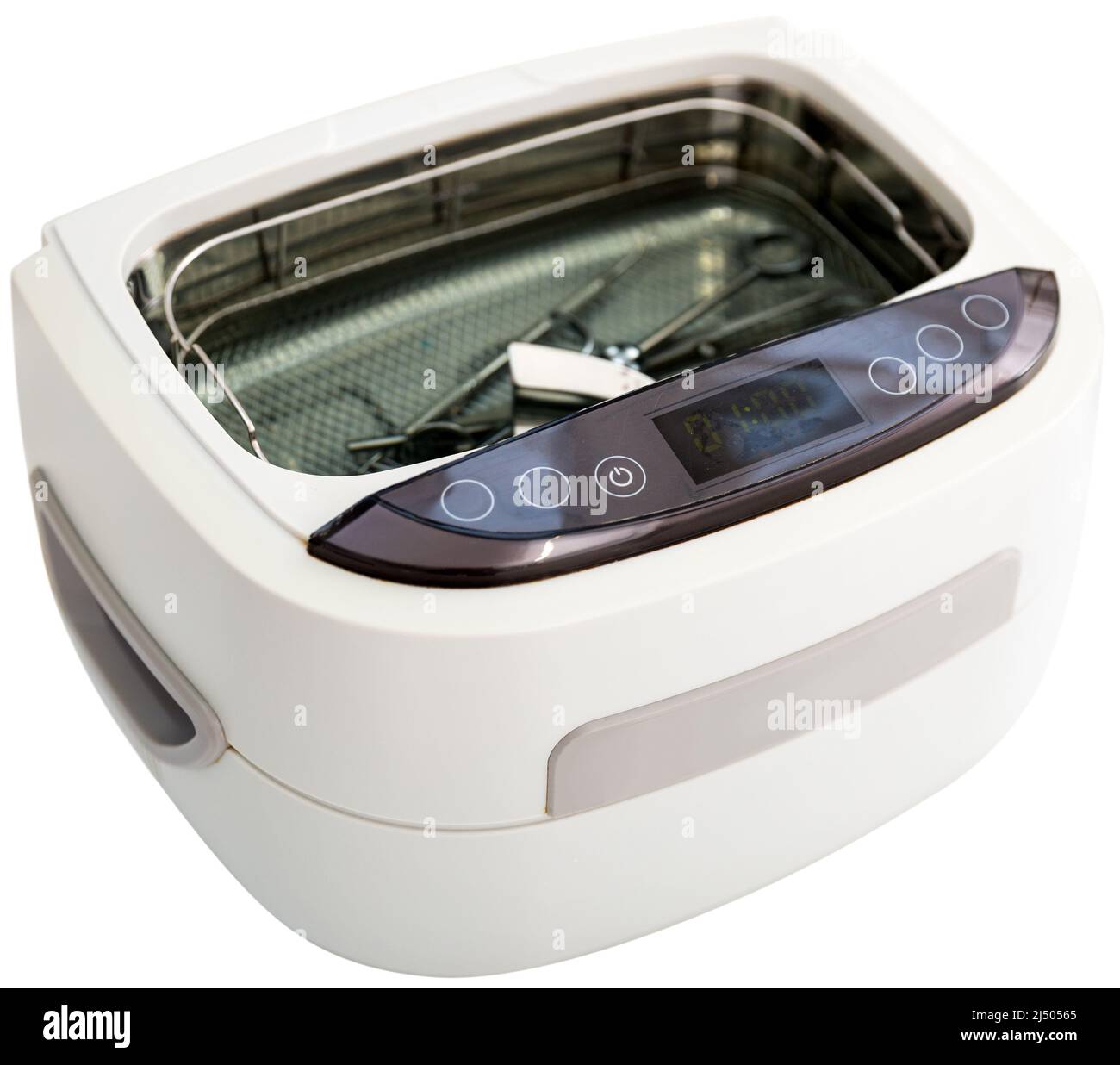 Sterilizzatore isolato su sfondo bianco Foto Stock
