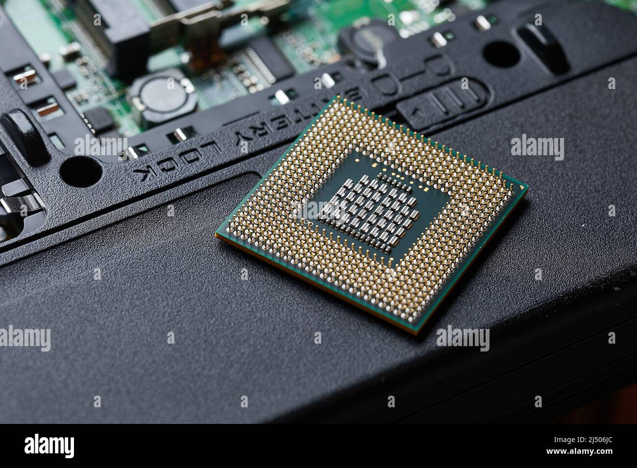 In possesso di una CPU Foto Stock