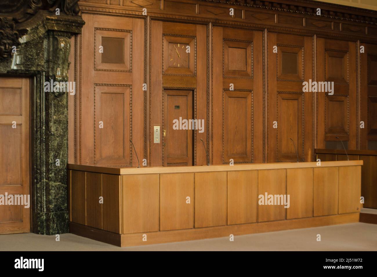 600, Memorium Norimberga Trials, Norimberga, Germania Foto Stock