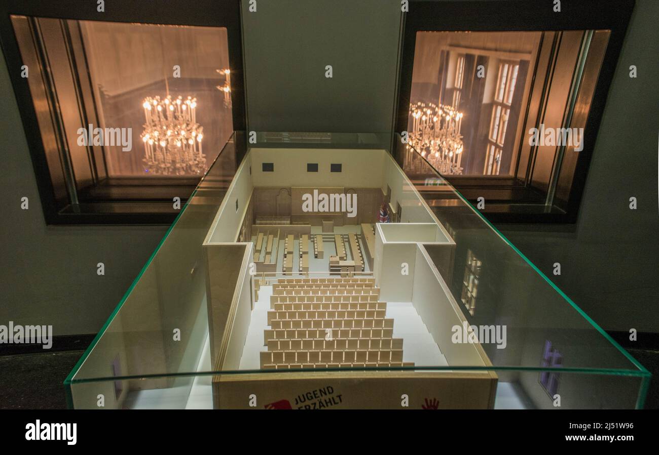 600, Memorium Norimberga Trials, Norimberga, Germania Foto Stock