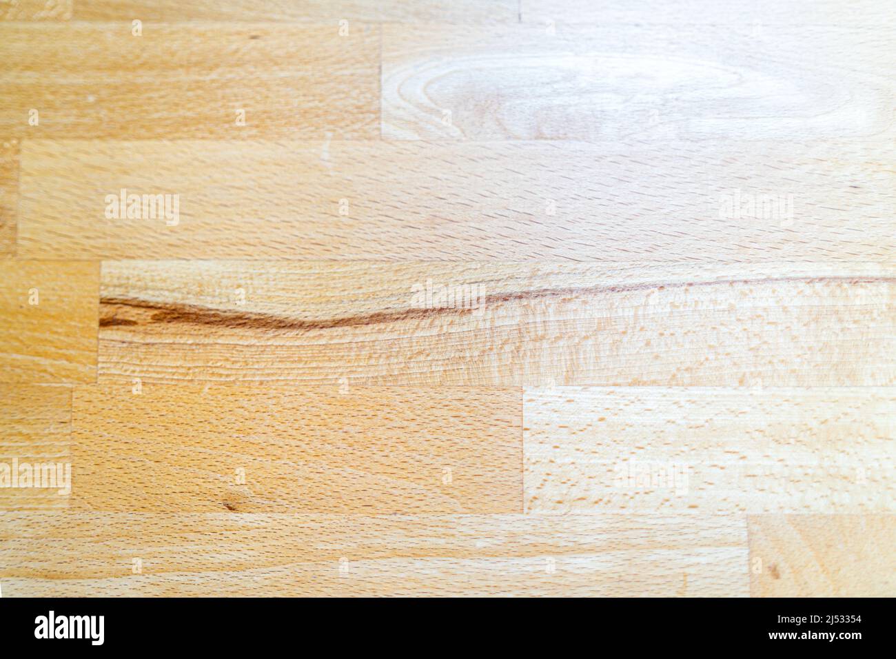 Mobilia di legno di faggio di heartwood impiallacciatura superficie bavaria germania Foto Stock