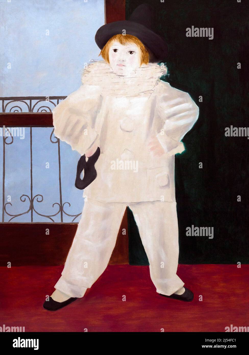 Paul as Pierrot, Pablo Picasso, 1925, Musee Picasso, Parigi Francia, Europa Foto Stock