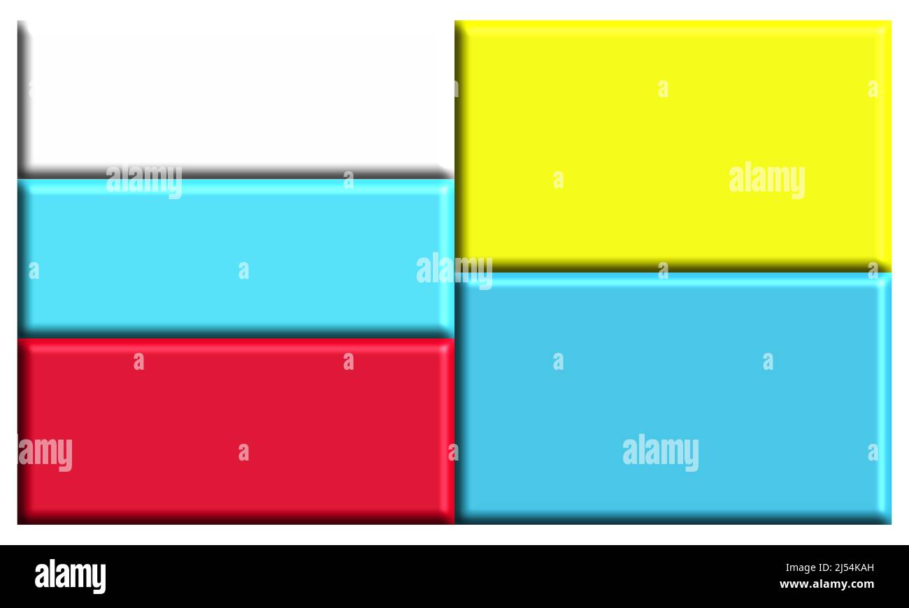 Crisi di pace russa e Ucraina come conflitto geopolitico tra Ucraina e Russia come concetto di sicurezza europea a causa della disp politica Foto Stock