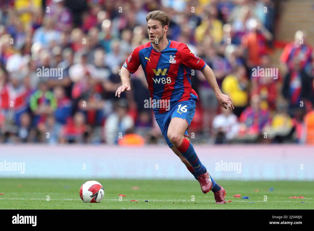 JOACHIM ANDERSEN, CRYSTAL PALACE FC, 2022 Foto Stock