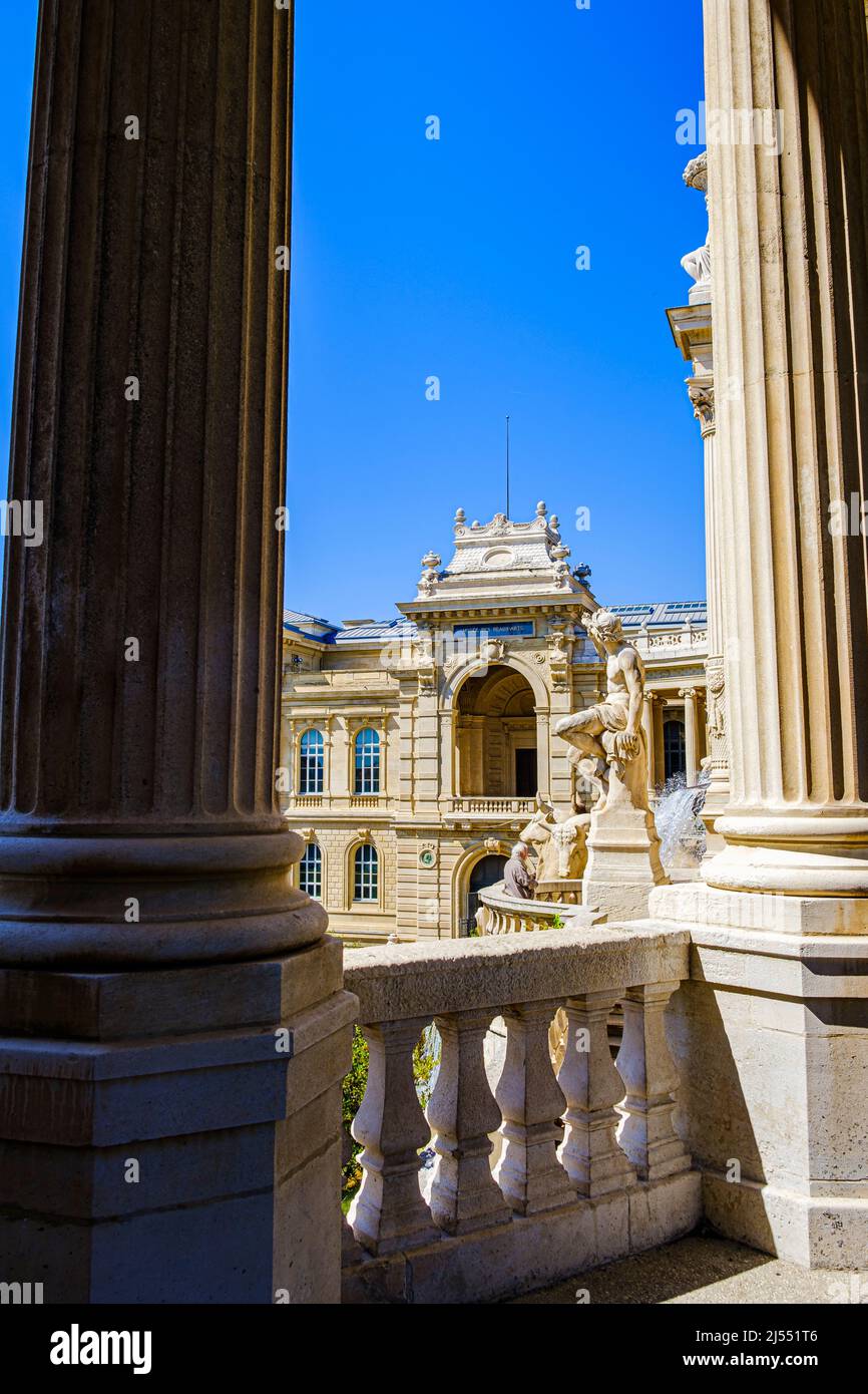 PALAIS LONGCHAMPS Marsiglia Francia Paca Foto Stock