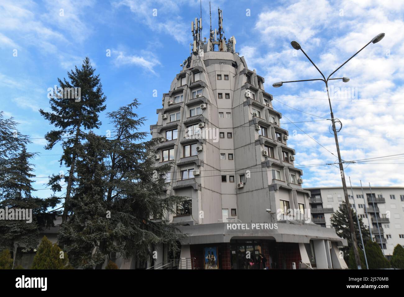 Petrus Hotel. Paracin, Serbia Foto Stock