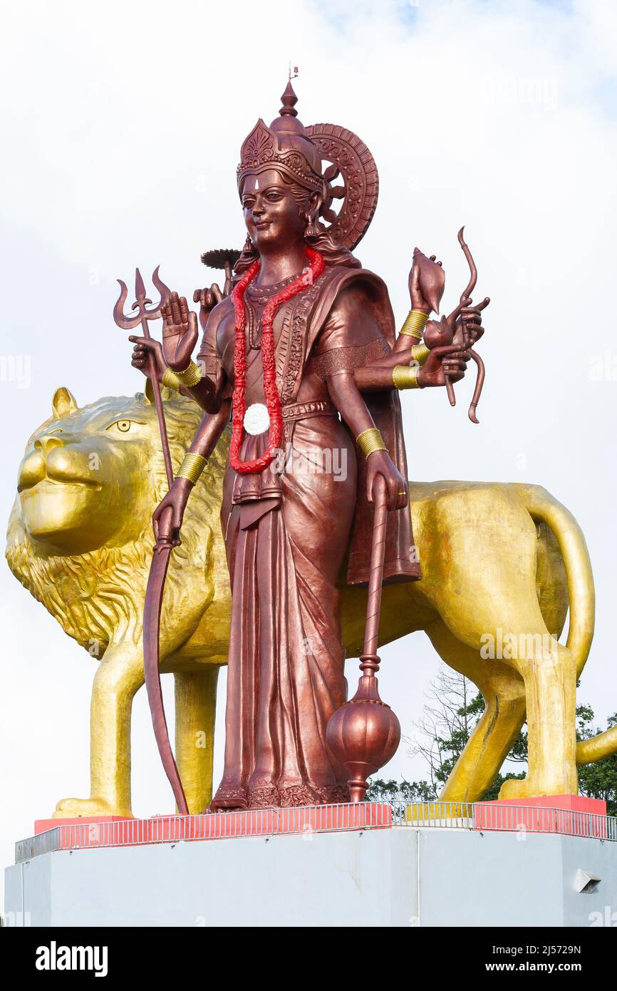 Statua della dea indù Lakshmi. Foto Stock