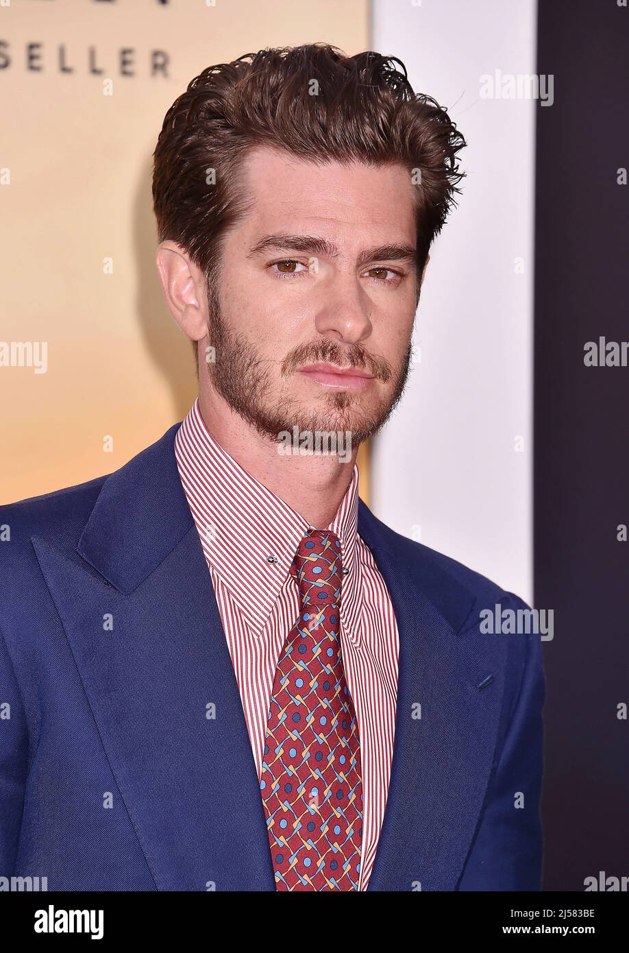 Hollywood, CA. 20th Apr 2022. Andrew Garfield partecipa a Premiere of FX 'Under the Banner of Heaven' all'Hollywood Athletic Club il 20 aprile 2022 a Hollywood, California. Credit: Jeffrey Mayer/JTM Photos/Media Punch/Alamy Live News Foto Stock