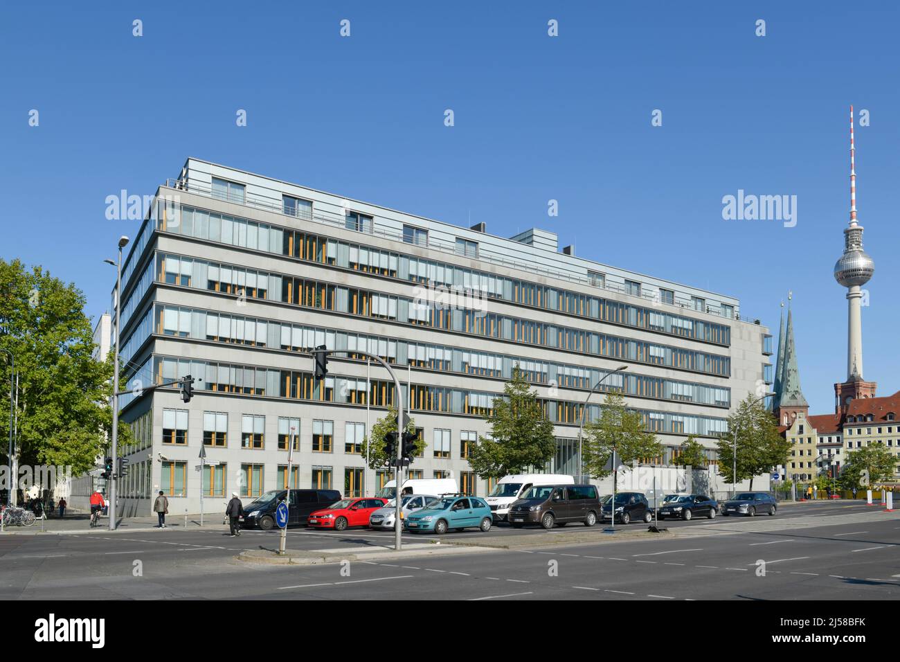 Haus der Deutschen Wirtschaft, Breite Strasse, Mitte, Berlino, Germania Foto Stock