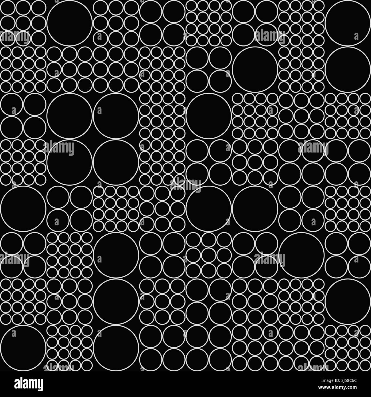 Grafica vettoriale ispirata all'arte minimale realizzata con elementi e forme geometriche astratte. Grafica di design geometrico per poster, copertina, arte, regalo Illustrazione Vettoriale