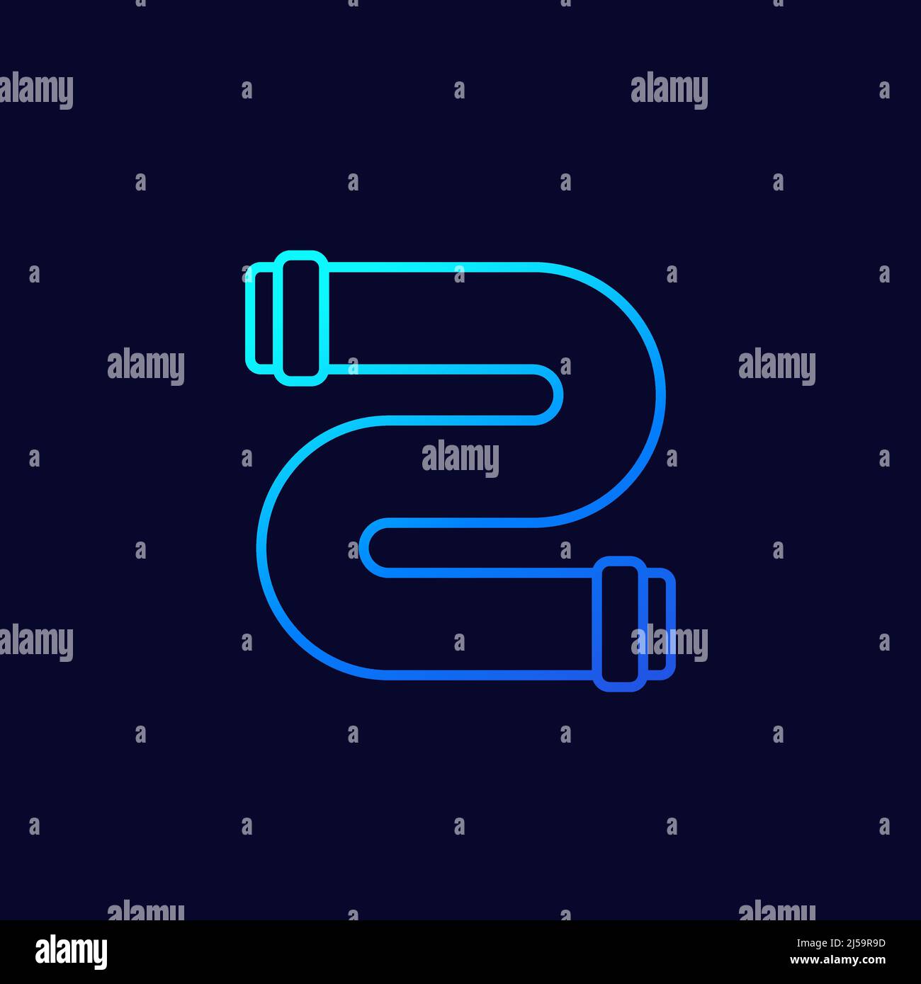 Linea di tubi in pvc Immagini Vettoriali Stock - Alamy