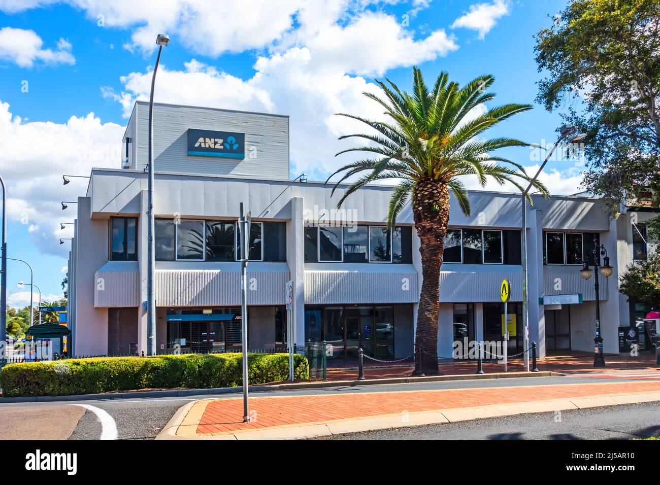 ANZ Bank Building, Peel Street Tamworth Australia. Foto Stock