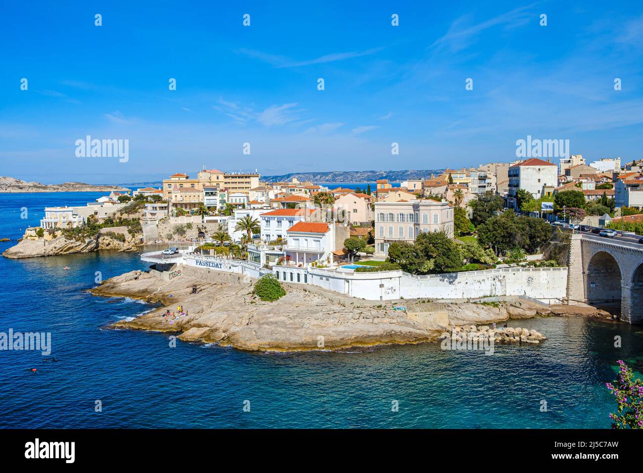 Anse de la Fausse Monnaie, Marsiglia Provenza Francia Paca 13 Foto Stock