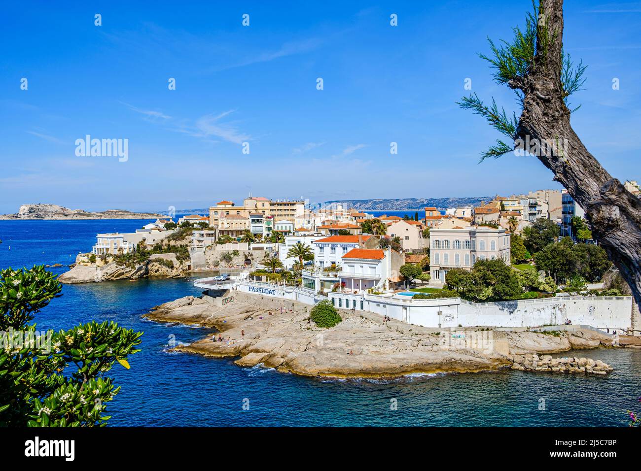 Anse de la Fausse Monnaie, Marsiglia Provenza Francia Paca 13 Foto Stock