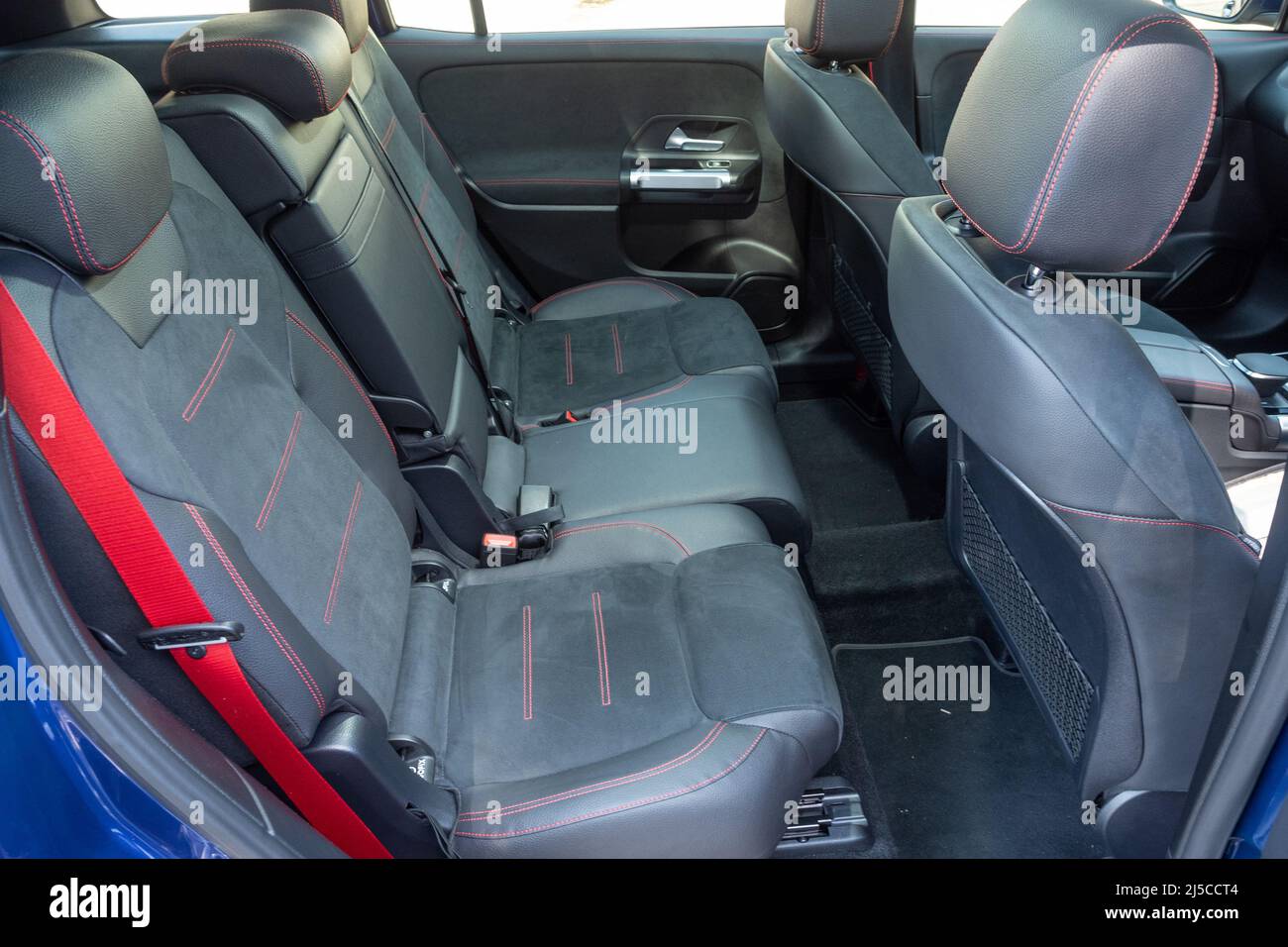 Hong Kong, Cina Feb 14 , 2022 : Mercedes-AMG GLB 35 2022 Interior Feb 14 2022 a Hong Kong. Foto Stock
