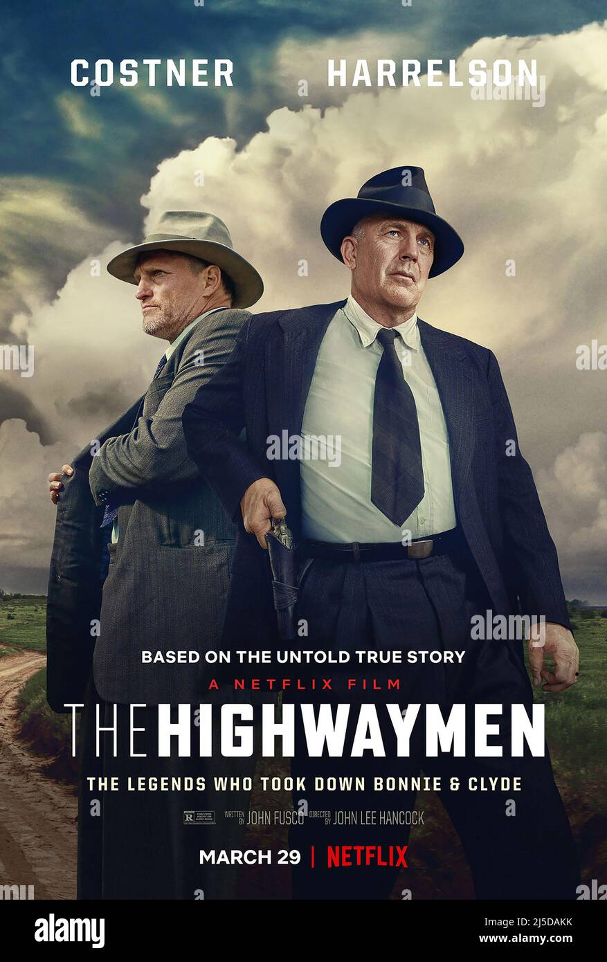 The Highwaymen Year : 2019 USA Director : John Lee Hancock Woody Harrelson, Kevin Costner American poster Foto Stock