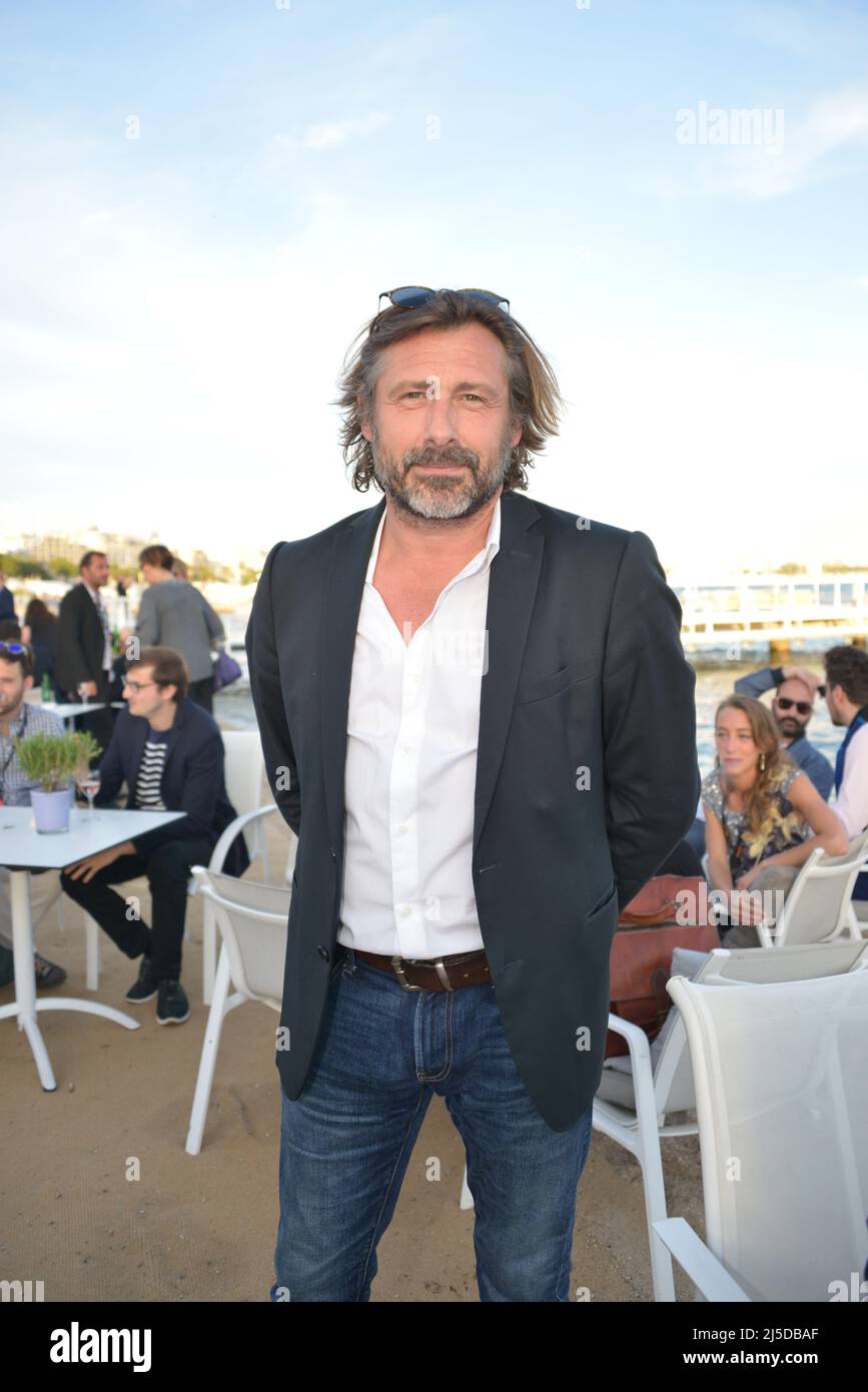 Bernard Yerlès serata a tema belga 70th Cannes Film Festival 22 maggio 2017 Foto Stock