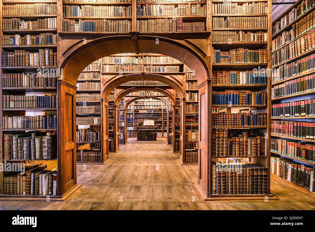 Oberlausitzische Bibliothek der Wissenschaften, Görlitz, Oberlausitz, Sachsen, Deutschland, Europa Foto Stock