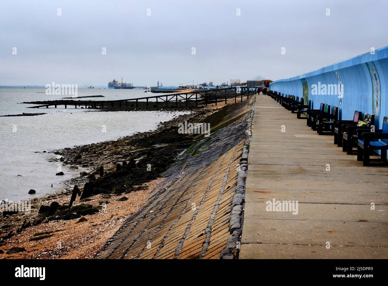 Canvey island essex Foto Stock