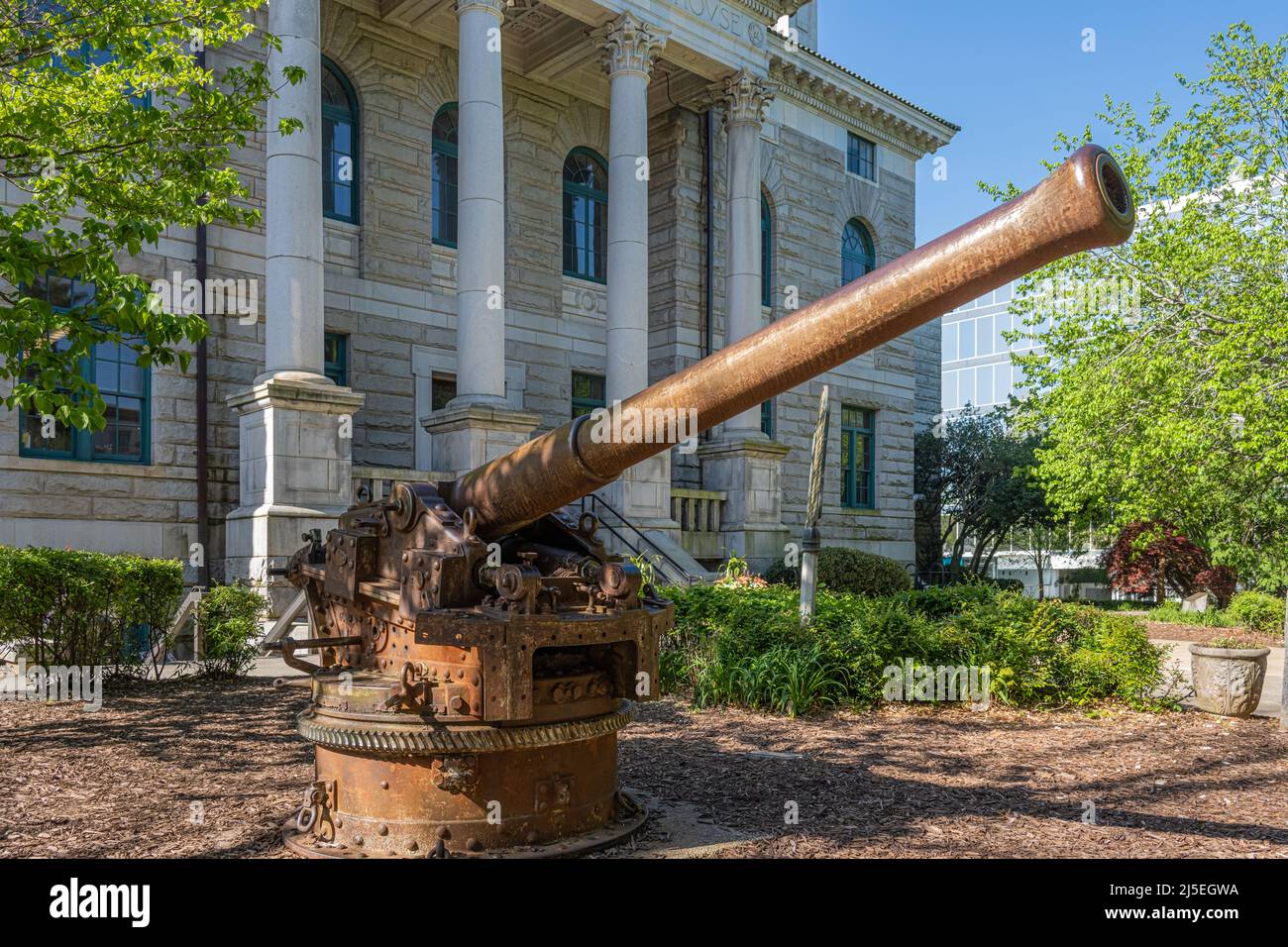 L'Old Courthouse on the Square (DeKalb County Court House), che ora ospita il DeKalb History Center & Museum nel centro di Decatur, Georgia. (USA) Foto Stock