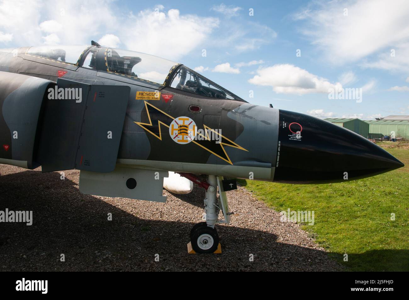 Solway Aviation Museum - Mc Donell Douglas Phantom FGR2 XV406 Foto Stock