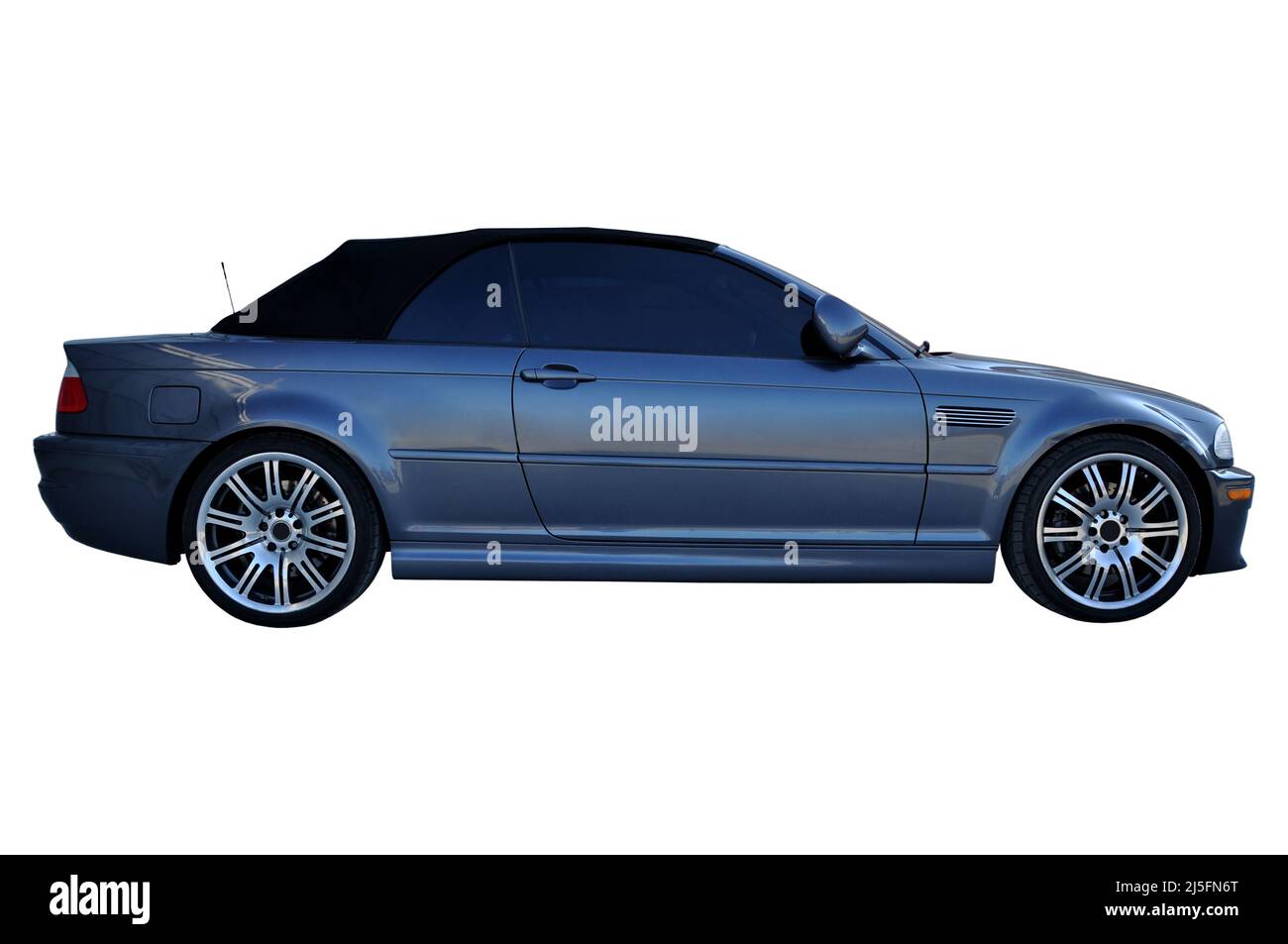 Vecchia BMW M3 blu metallico, auto di lusso a Istanbul città, ottobre 06 2011 Istanbul Pendik Turchia usato mercato auto Foto Stock