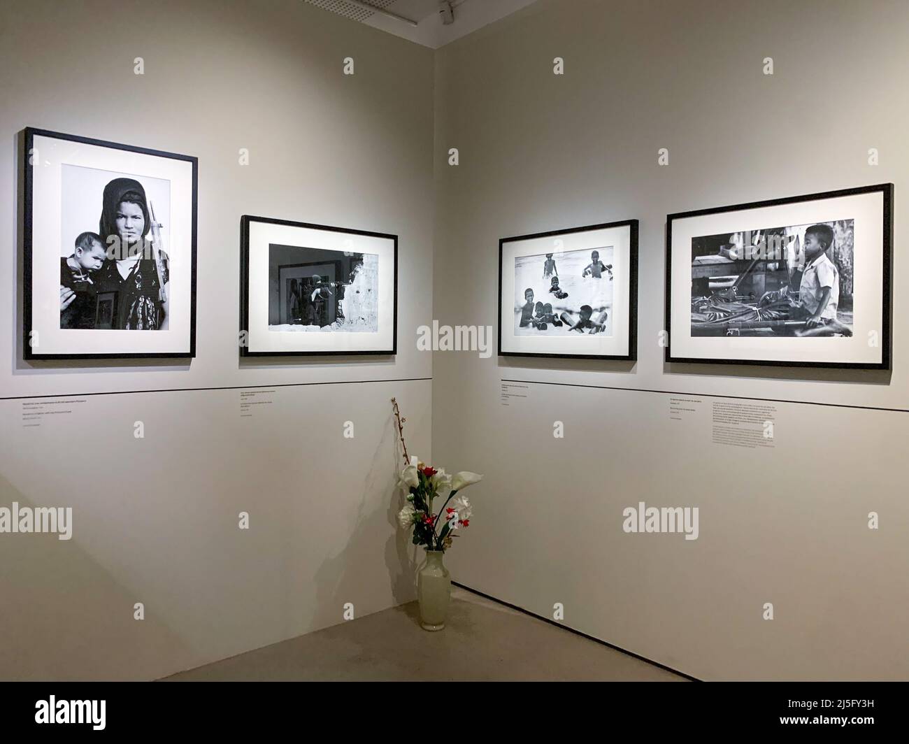 "Donne, fotografi di guerra", Museo della Liberazione, Parigi, Francia Foto Stock